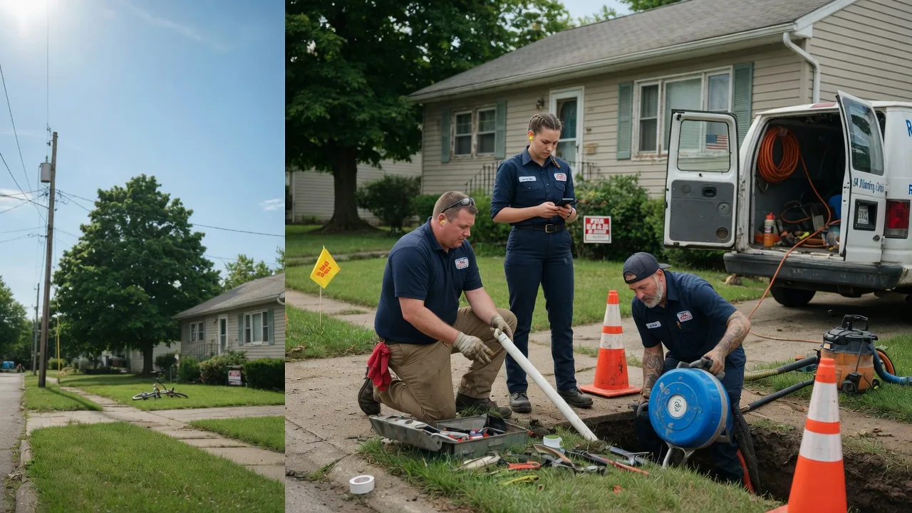 Sewer Line Repair in Buncombe, IL near me